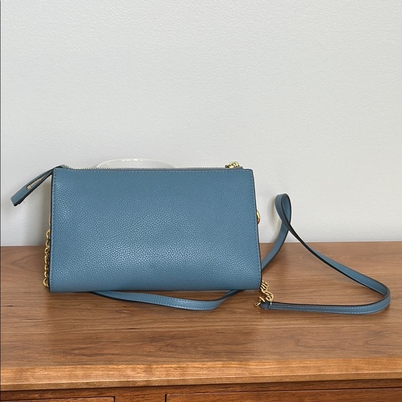Tory Burch Blue Leather Crossbody Bag - Picture 2 of 7